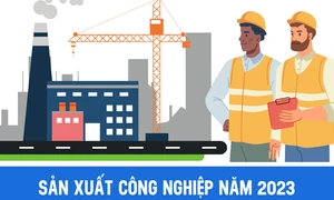 Năm 2023, giá trị tăng thêm ngành công nghiệp tăng 3,02%