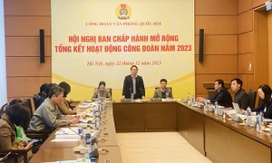 Hội nghị Ban chấp hành mở rộng tổng kết hoạt động công đoàn năm 2023