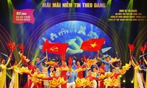 Giao lưu nghệ thuật "Mãi mãi niềm tin theo Đảng" năm 2024