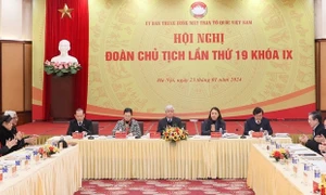 Hội nghị Đoàn Chủ tịch Ủy ban Trung ương MTTQ Việt Nam lần thứ 19