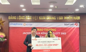 Một phụ nữ ở Hà Nam trúng Vietlott hơn 48 tỷ đồng