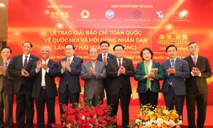 79 tác phẩm được vinh danh tại Lễ trao Giải báo chí toàn quốc về Quốc hội và Hội đồng nhân dân