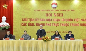 Hội nghị Chủ tịch Ủy ban MTTQ Việt Nam các tỉnh, thành phố trực thuộc Trung ương