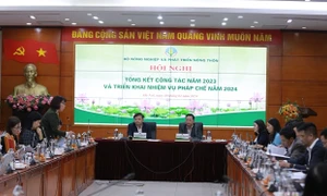 Bộ Nông nghiệp và Phát triển nông thôn tổng kết công tác năm 2023 và triển khai nhiệm vụ pháp chế năm 2024