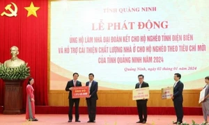 Quảng Ninh: Giáo hội Phật giáo tỉnh và chùa Ba Vàng ủng hộ xây nhà đại đoàn kết, cải thiện chất lượng nhà ở cho hộ nghèo