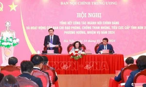 Ban Nội chính Trung ương tổ chức Hội nghị tổng kết công tác ngành nội chính Đảng