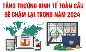 Tăng trưởng kinh tế toàn cầu giảm tốc trong năm 2024