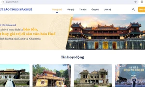 Ra mắt website Quỹ Bảo tồn di sản Huế