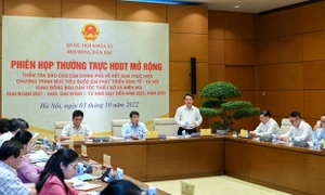 Thường trực Hội đồng Dân tộc họp Phiên mở rộng