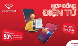 Viettel chính thức kinh doanh dịch vụ Chứng thực Hợp đồng điện tử vContract