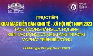 Tường thuật: Phiên Khai mạc Diễn đàn Kinh tế - Xã hội Việt Nam 2023