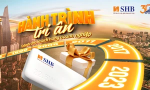 Kỷ niệm 30 năm thành lập, SHB dành 6000 phần quà tặng khách hàng doanh nghiệp