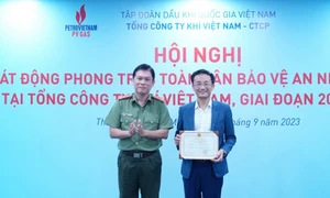 Tổng Công ty Khí Việt Nam phát động phong trào toàn dân bảo vệ an ninh Tổ quốc