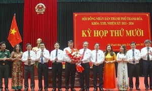 Ông Trần Anh Chung được bầu làm Chủ tịch UBND Thành phố Thanh Hóa