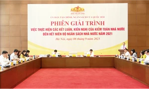 Phó Chủ tịch Quốc hội Nguyễn Đức Hải chủ trì Phiên giải trình về thực hiện các kết luận, kiến nghị của Kiểm toán Nhà nước