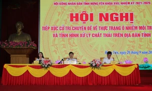 Hưng Yên: Tăng cường thanh, kiểm tra việc chấp hành pháp luật về bảo vệ môi trường