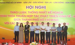 TP. Hồ Chí Minh triển khai thỏa thuận hợp tác kinh tế - xã hội với các tỉnh vùng Tây Nguyên