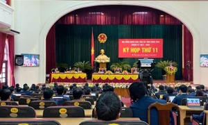 Khai mạc Kỳ họp thứ 11 HĐND tỉnh Hà Tĩnh Khóa XVIII