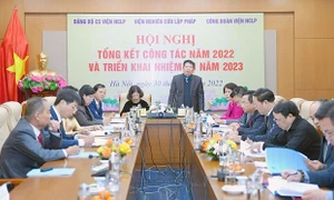 Viện Nghiên cứu lập pháp triển khai nhiệm vụ năm 2023