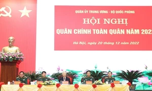 Tổng Bí thư Nguyễn Phú Trọng dự, chỉ đạo Hội nghị Quân chính toàn quân năm 2022