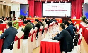 Thường trực HĐND tỉnh Nghệ An công bố nội dung, chương trình kỳ họp cuối năm