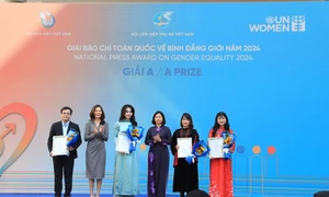 Trao giải Báo chí toàn quốc về Bình đẳng giới năm 2024