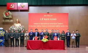 Bộ Công an ra mắt Trung tâm An ninh hàng không quốc gia