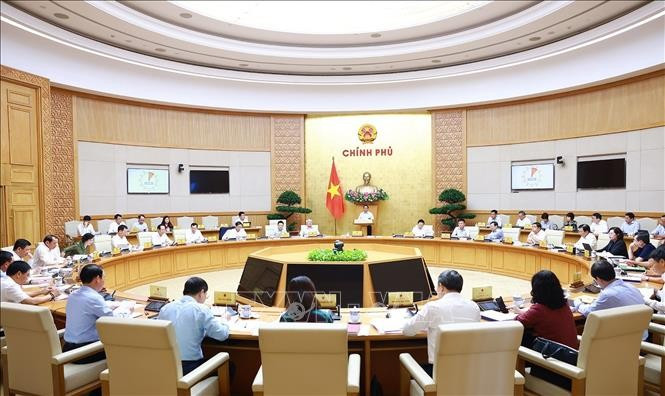 Phiên họp Chính phủ chuyên đề về xây dựng pháp luật tháng 9.2024. Ảnh: Dương Giang/TTXVN Phiên họp Chính phủ chuyên đề về xây dựng pháp luật tháng 9.2024. Ảnh: Dương Giang/TTXVN