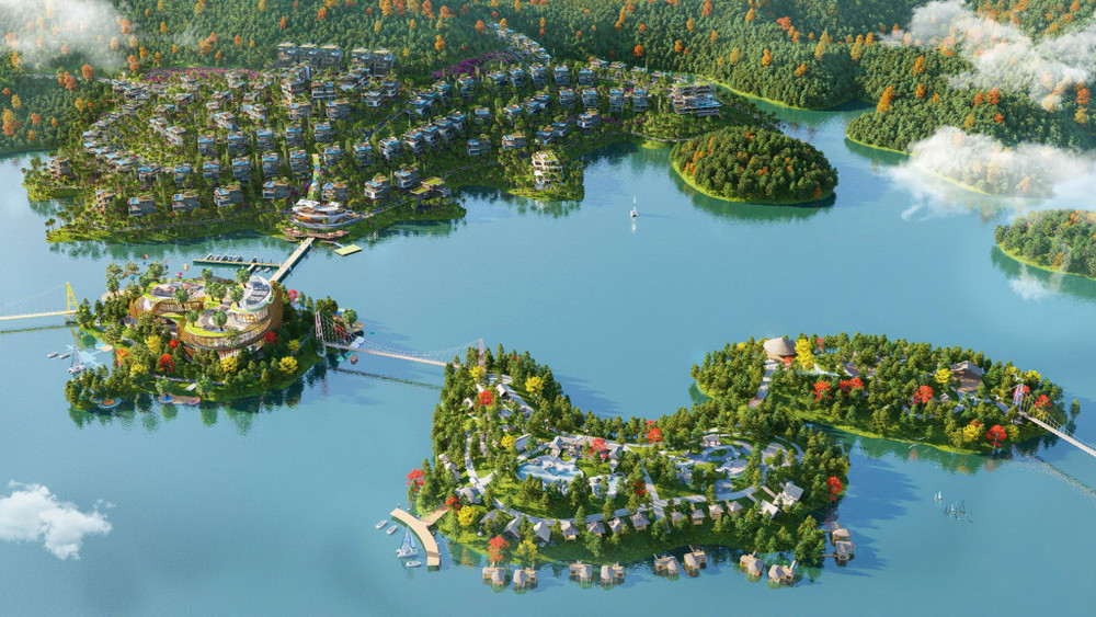 Dự án Flamingo Majestic Islands Resort tại Khu du lịch hồ Núi Cốc đang được nhà đầu tư tích cực triển khai Dự án Flamingo Majestic Islands Resort tại Khu du lịch hồ Núi Cốc đang được nhà đầu tư tích cực triển khai