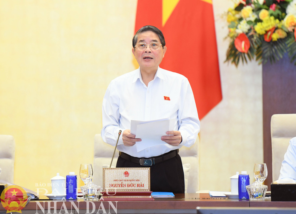 Phó Chủ tịch Quốc hội Nguyễn Đức Hải điều hành phiên họp. Ảnh: Lâm Hiển dbnd_bl_pho-chu-tich-qh-nguyen-duc-hai-dieu-hanh-phien-hop1.jpg
