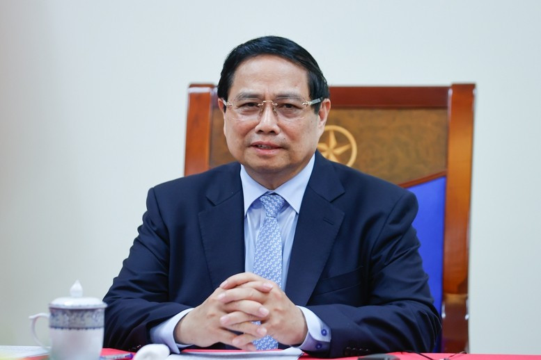 Thủ tướng Phạm Minh Chính đánh giá cao những nỗ lực của cá nhân Thủ tướng Anwar Ibrahim cũng như vai trò quan trọng của Malaysia trên cương vị Chủ tịch ASEAN trong thúc đẩy giải quyết các vấn đề khu vực. Ảnh: VGP/Nhật Bắc Thủ tướng Phạm Minh Chính đánh giá cao những nỗ lực của cá nhân Thủ tướng Anwar Ibrahim cũng như vai trò quan trọng của Malaysia trên cương vị Chủ tịch ASEAN trong thúc đẩy giải quyết các vấn đề khu vực. Ảnh: VGP/Nhật Bắc