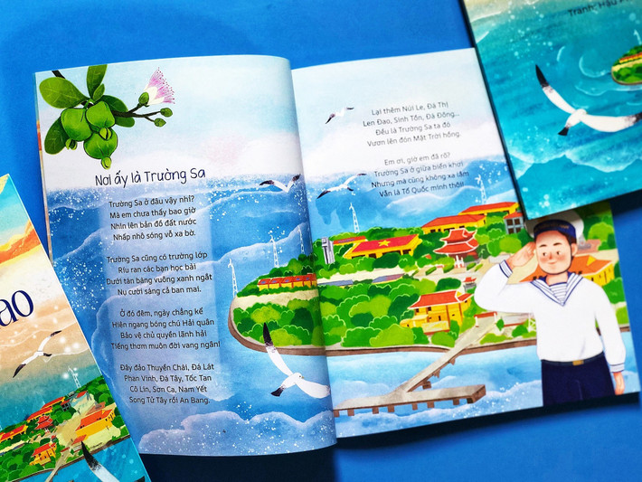 Tập thơ gửi đến các em nhỏ thông điệp giản dị: Trường Sa là một phần máu thịt thiêng liêng của Tổ quốc mình trai-tim-cua-dao-4.jpg