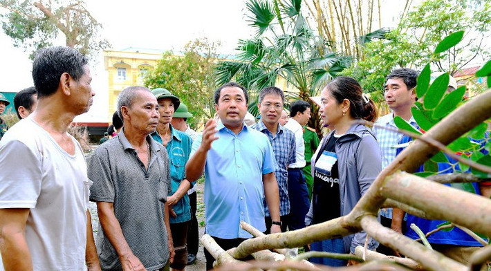 Bí thư Tỉnh ủy Hải Dương Trần Đức Thắng kiểm tra các địa phương trong tỉnh bị ảnh hưởng do bão số 3 hd1.jpg