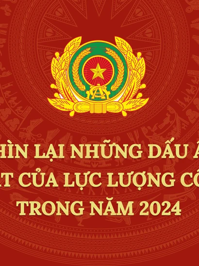 Nhìn lại những dấu ấn nổi bật của lực lượng Công an trong năm 2024