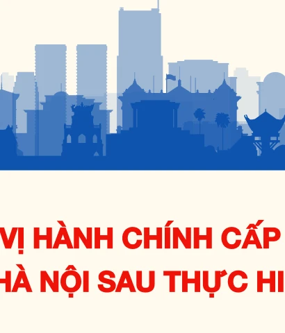 Hà Nội có 56 đơn vị hành chính cấp phường, xã mới từ năm 2025