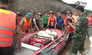 Thái Nguyên: Lương Sơn khắc phục hậu quả sau mưa bão