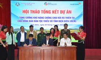 Tổng kết dự án tăng cường khả năng chống chịu rủi ro thiên tai cho đồng bào dân tộc thiểu số