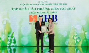 SHB lần thứ 4 được vinh danh trong TOP 10 doanh nghiệp có Báo cáo thường niên tốt nhất ngành Tài chính