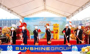 Tập đoàn Sunshine triển khai thi công đường nối đường Hoàng Quốc Việt kéo dài 