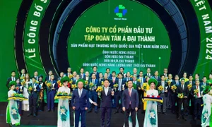 Tân Á Đại Thành 12 năm liên tiếp được vinh danh là Thương hiệu Quốc gia Việt Nam