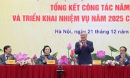 Phó Thủ tướng Thường trực Nguyễn Hòa Bình dự Hội nghị triển khai nhiệm vụ năm 2025 ngành Nội vụ