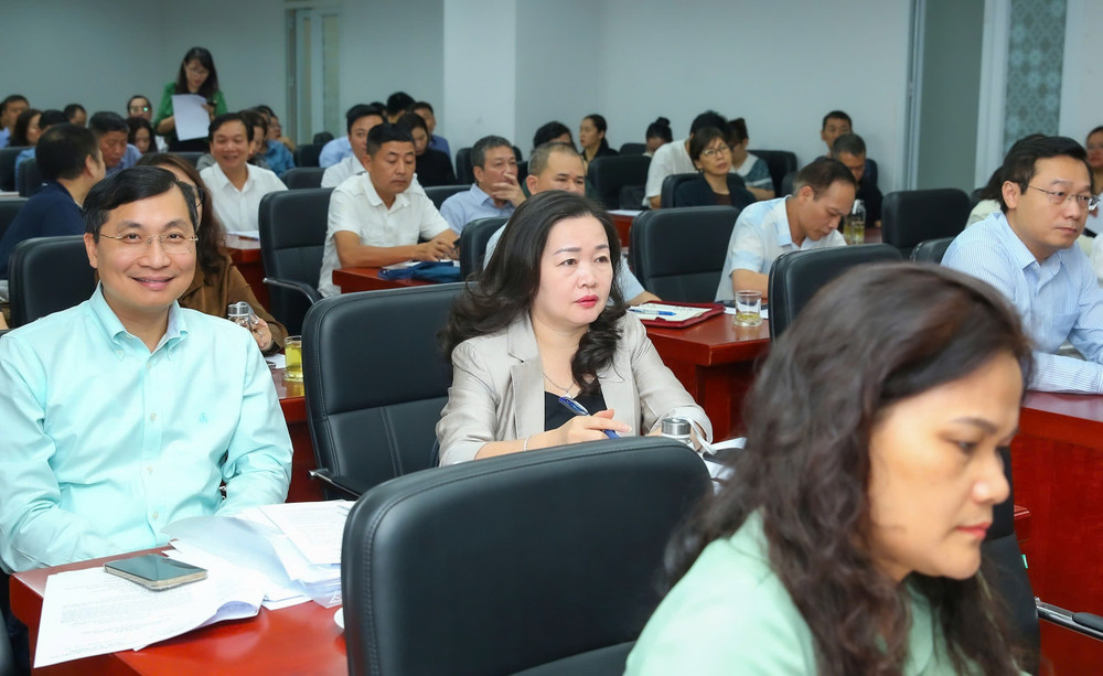 Các đại biểu dự khai mạc vòng chấm sơ khảo Giải Báo chí quốc gia lần thứ XIX. Ảnh: Sơn Hải z6529429439503-bb71e9abf3b0b8959b16d8a14f840e89.jpg