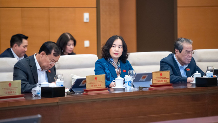 Các đại biểu dự phiên họp. Ảnh: Hồ Long 0432d3b7348c5dca39bf6148509c782d.jpg