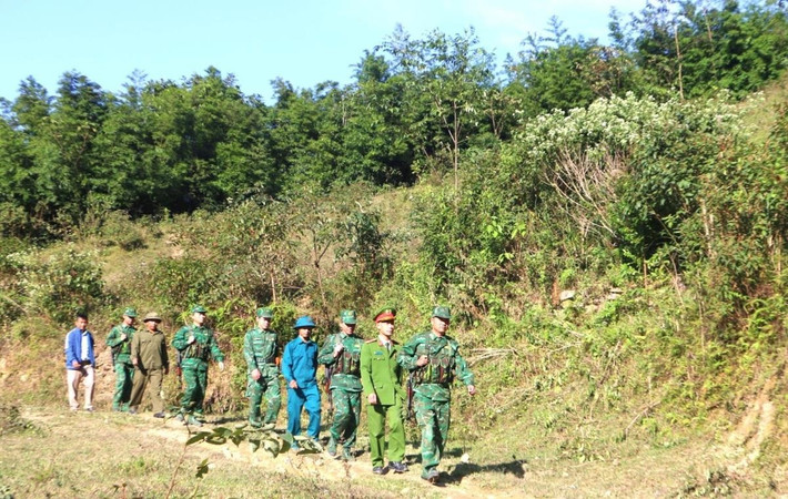 Lực lượng bộ đội Biên phòng tuần tra bảo vệ biên giới, bảo đảm an ninh trật tự, cuộc sống bình yên cho Nhân dân. Ảnh: V. Lam Lực lượng bộ đội Biên phòng tuần tra bảo vệ biên giới, bảo đảm an ninh trật tự, cuộc sống bình yên cho Nhân dân. Ảnh: V. Lam