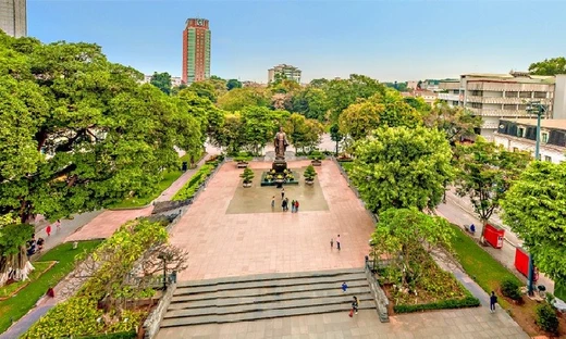 Hà Nội dự kiến cải tạo, chỉnh trang vườn hoa Lý Thái Tổ từ tháng 4