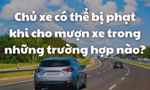 Cho mượn xe bị dính phạt nguội: Phạt chủ xe hay phạt người lái?