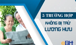 Những trường hợp không bị trừ tỷ lệ lương hưu do việc nghỉ hưu trước tuổi theo Nghị định số 178?