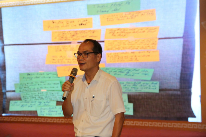 Phó Cục trưởng Cục Lâm nghiệp Phạm Hồng Lượng chia sẻ về các giải pháp triển khai và vận hành thị trường tín chỉ carbon rừng d5ccb9cdcacd77932edc.jpg