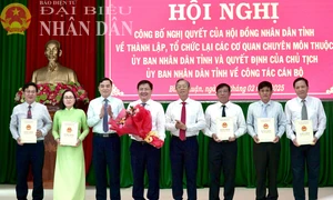 Bình Thuận bổ nhiệm lãnh đạo sở mới sau sáp nhập