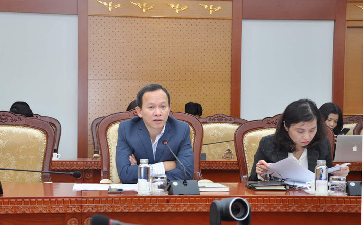Ông Hoàng Hải, Phó Cục trưởng Cục Quản lý nợ và tài chính đối ngoại, Bộ Tài chính chủ trì Hội nghị unnamed-4.jpg